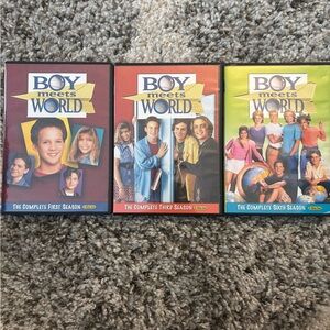 Boy Meets World DVD Set- 1, 3, 6